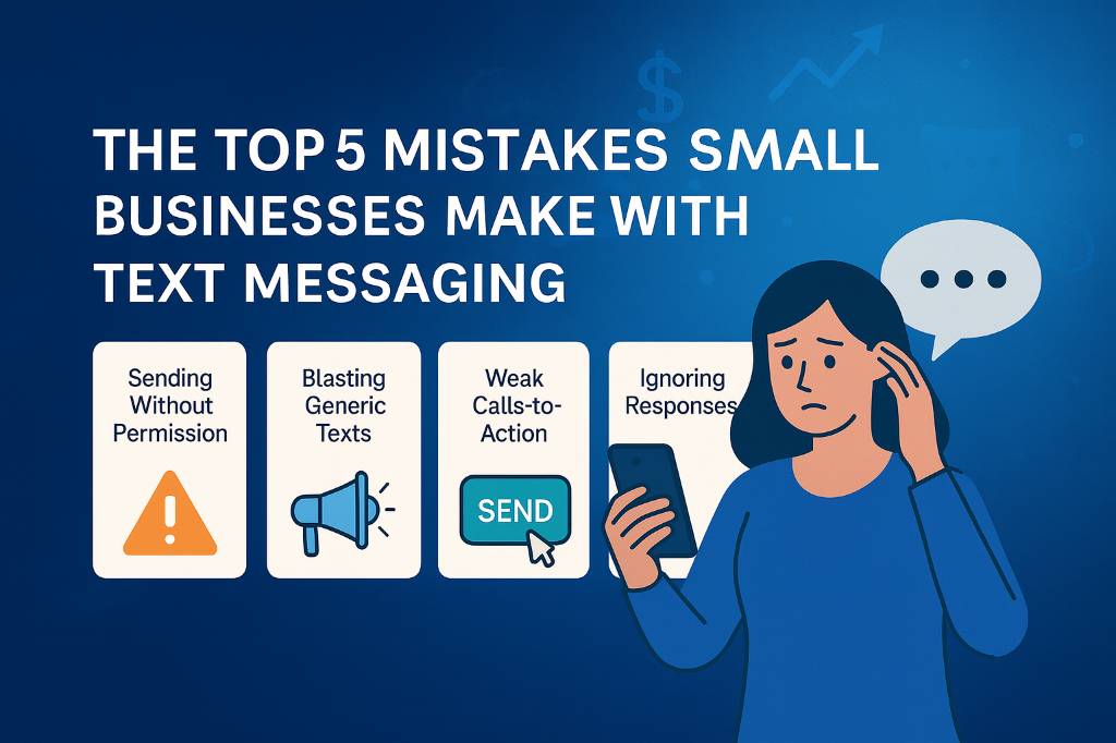 Top 5 SMS Marketing Mistakes Small Businesses Make (and How to Fix Them)