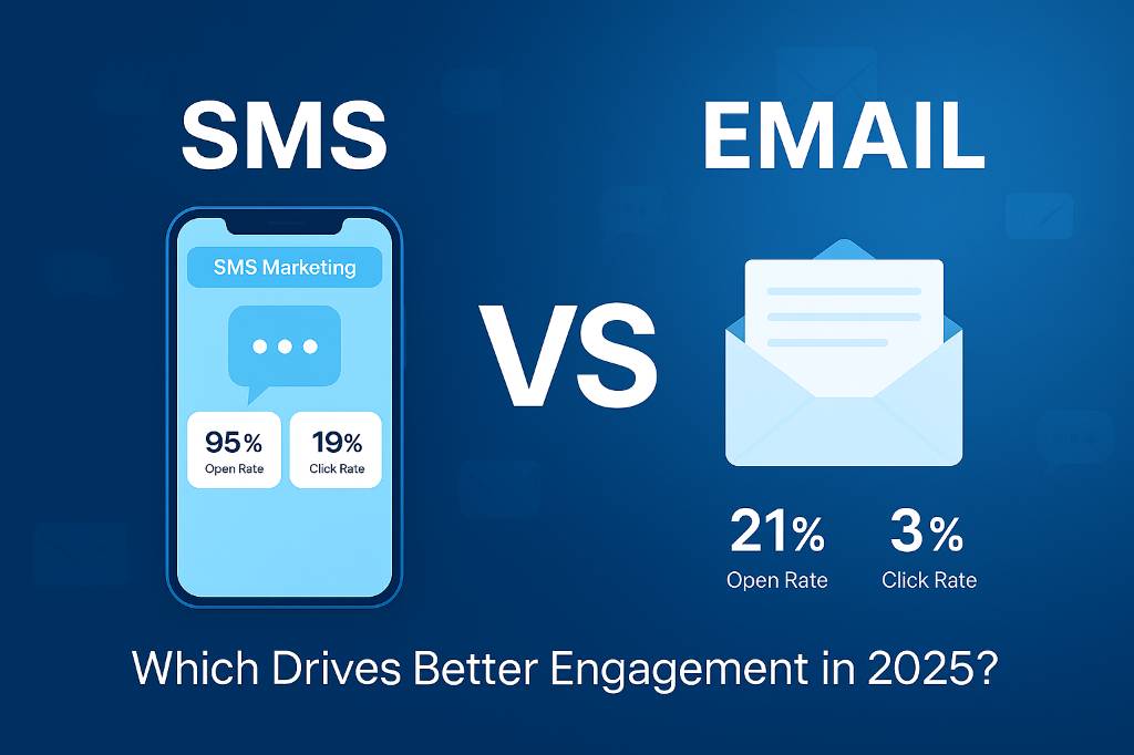Email vs SMS: Which One Drives More Engagement for Your Business in 2025?